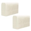 Wakauto 2 Pieces Arms Covers for Sofa Reclining Chair Cover