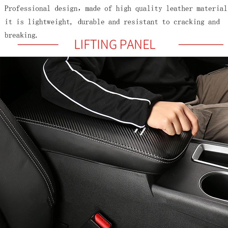 BOLTRY Center Console Armrest Box Cover for Honda Civic 2025