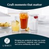 Libbey Gibraltar Drinking Glass Drinking Cup Set, Iconic Heavy Base