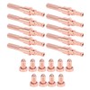 10 Pcs Plasma Cutting Electrode Nozzle Tip for SL60, SL100,