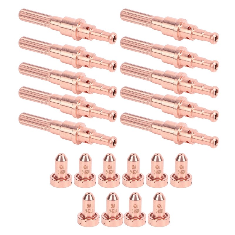 10 Pcs Plasma Cutting Electrode Nozzle Tip for SL60, SL100,