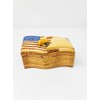 Wood Art USA Eagle & Flag Puzzle Box