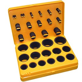 Mr O-Ring Metric Nitrile O-Ring Kit, 90 Durometer, Black, 30 Sizes, 386 PCS, Metric Sizes