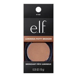 e.l.f. Luminous Putty Bronzer, Lightweight Putty-to-Powder Bronzer For A Radiant, Glowing Finish, Highly Pigmented, Vegan & Cruelty-Free, Day Trip