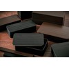 Tatsumiya Wood Style 1000 30464 Single Tier Lunch, Black Wood