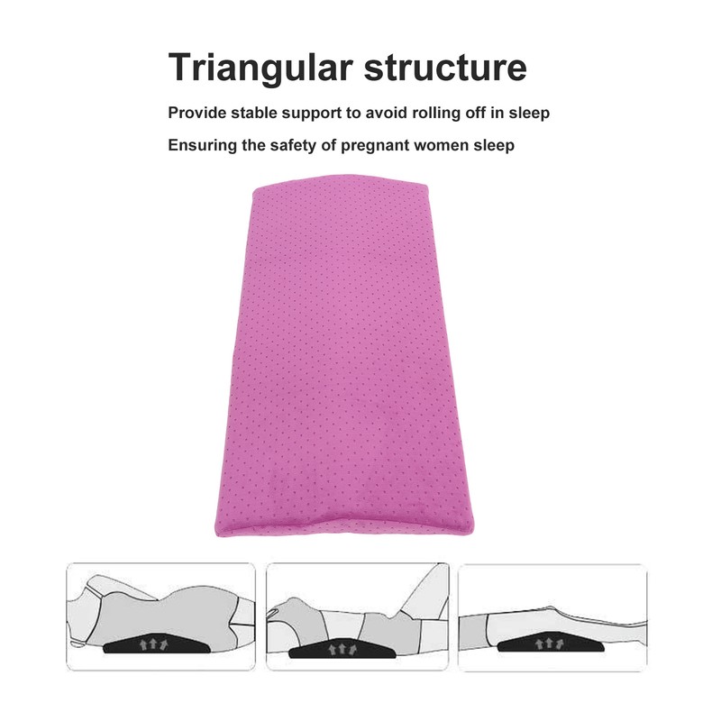Pregnancy Waist Support Pillow Triangle Structure Memory Foam Lower Back