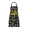 ENSIANTH Honey Bee Cooking Apron Bee Gifts for Bee Lovers