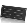 260x105mm / 10x4 inch Anthracite Metal Ventilation Grille with Flyscreen