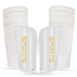 Espinilleras de fútbol para niños, jóvenes, espinilleras y espinilleras, equipo de protección, equipo de fútbol, mangas de pantorrilla para niños, niñas, jóvenes, adolescentes adultos (S 3'3-3'10,