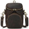 Waist Bag, Genuine Leather, Men's Belt Bag, Smartphone Compatible, Leather,