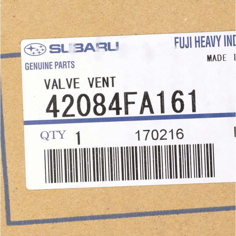 Subaru 42084 FA161, Emission Check Valve