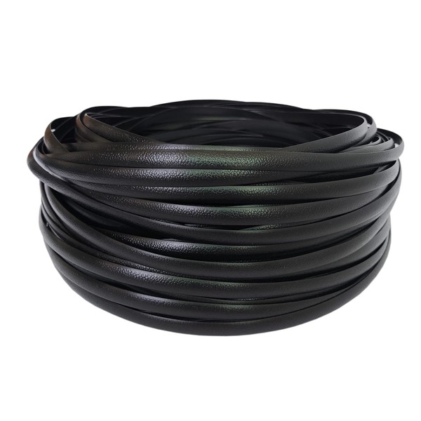 55M Weather Resistant Black Synthetic Rattan Plastic Mesh Garden Chair