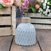 Bottle Shaped Vase Ceramic Decorative Vases Embossed Flower Arrange Display