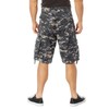 Rothco Vintage Infantry Shorts, Subdued Urban Digital, X-Large
