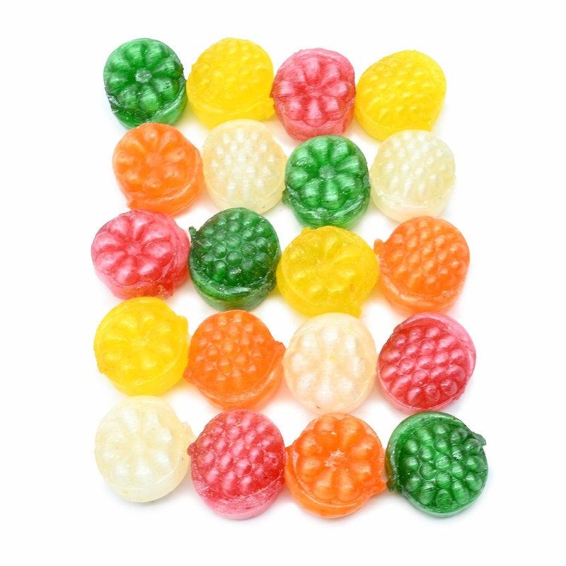 Candy Retailer Assorted Fruit Drop Hard Candies 1 Lb