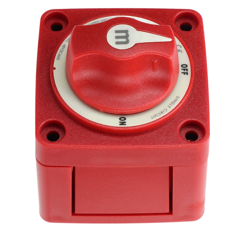12V to 48V Boat Battery Switch 300A Red Battery Power