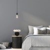 6 Pack Plug in Hanging Light Kit for Christmas E26/e27