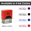 Printtoo Merry Christmas Self Inking Rubber Stamp Pre,Inked Office Stamp,