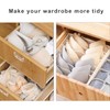 marysgift Storage Box Drawers Organiser System Wardrobe Organiser Fabric Grey