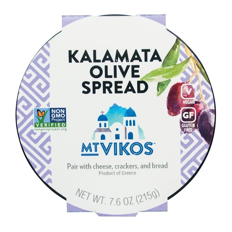 Mt Vikos Kalamata Olive Spread, 7.6 oz, 6 Pack
