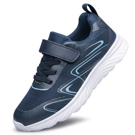 Raoendis Sneaker Casual Bambini Scarpe Sportive Scarpe da Corsa Ragazze Ragazzi Leggero Scarpe da Ginnastica Fitness Jogging Tennis Indoor Outdoor Blu 29
