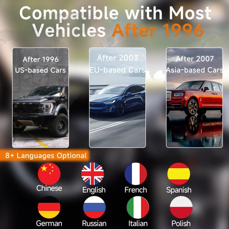 AERMOTOR OBD2 Scanner Code Reader Car Diagnostic Scan Tool Check