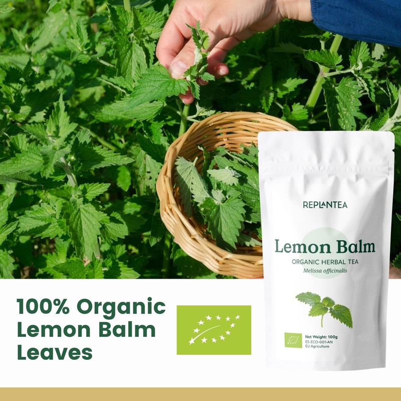 Lemon Balm Tea Organic 100g (50 Cups) | Organic Lemon