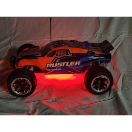 Traxxas Rustler / Bandit Version 2 (VXL / XL-5 / BL-2S ) LED underglow kit - RED