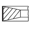 Mahle Original 008 05 V0 Piston Ring Set