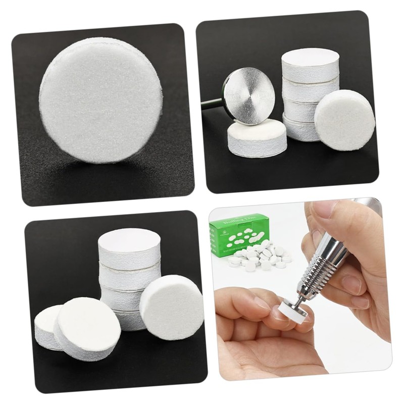 Ipetboom Electric Grinding Accessories Accessories 50pcs Sandpaper Discs Manicure Sandpaper