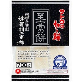 Sugar Kirimochi Supreme Mochi Habutae Mochi from Shiga Prefecture, 24.7 oz (700 g) (Easy to Cook in the Stove)