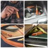 4 Pack Portable Wooden Toothpick Holder for Cinnamon Toothpicks Mini