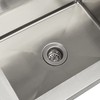 Rockpoint 304 Stainless Steel handmake Sink for Washing with Faucet,