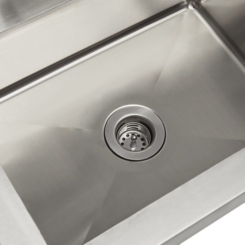Rockpoint 304 Stainless Steel handmake Sink for Washing with Faucet,