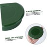 GRIRIW 2pcs Golf Hole Cup Cover Accessories Sturdy Plastic Golfing