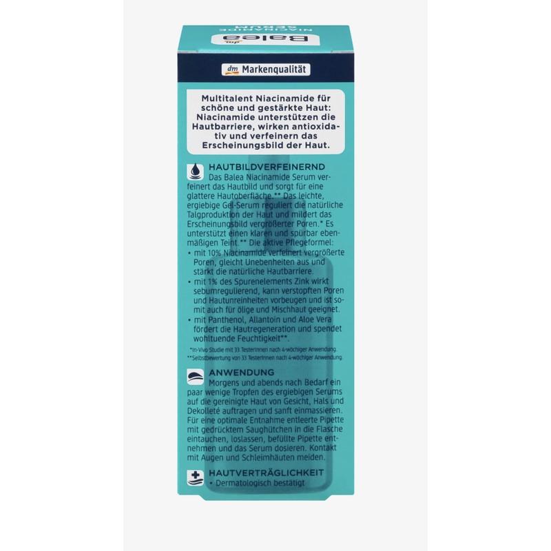 Balea Niacinamide Serum, 1 x 30 ml
