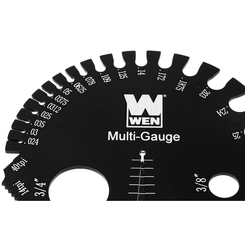WEN ME210G Metric and Imperial Metal Thread Pitch Multi-Gauge with