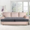 H.VERSAILTEX Stretch 2 Piece T Cushion Sofa Slipcovers Individually Sofa