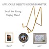 MADOCEGO 2 PACK Gold 6 Inch Display Easel Plate Stand