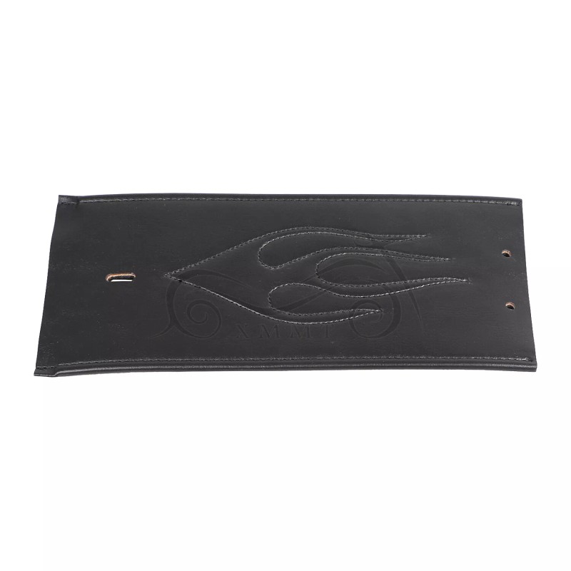 Unbranded Gas Tank Panel Bib PU Leather For Harley Dyna