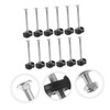 Mipcase 12 Sets Professional Trampoline Screws Durable Long Fixing Screws