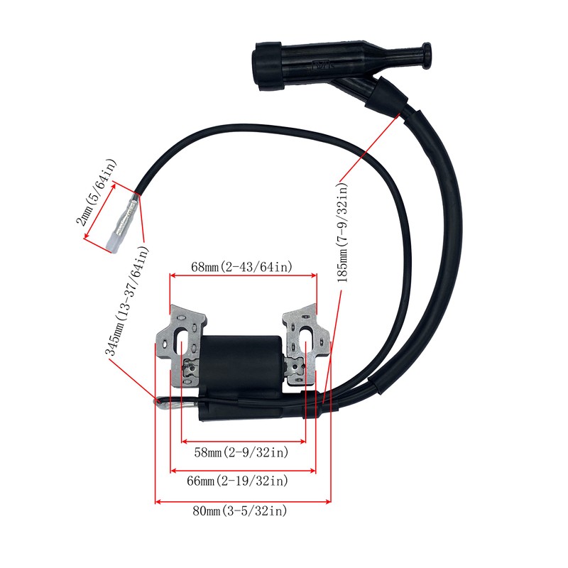 YAMAKATO 590603 196cc 208cc Ignition Coil for Briggs & Stratton