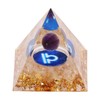 Constellation Pyramid Stone for Positive Energy Reduce Stress Chakra Resin