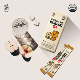Seolhye-dam 설혜담 프로폴리스 담은 배도라지스틱 30포 x 1박스 Seolhyedam Propolis-Infused Pear and Bellflower Stick 30 Sachets x 1 Box