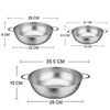 HaWare stainless steel sieve (set of 3 / 28 cm,