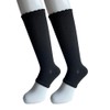 [Mode Select] Women's High Compression Socks, No Toes, 2 Pairs,