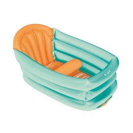Jané Inflatable Baby Bath 3 Positions 30 Litres Suitable from Birth Growing Positions with Divider and Headrest