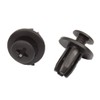 uxcell 100 Pcs 6mm Hole Retainer Clips Plastic Rivets Mud
