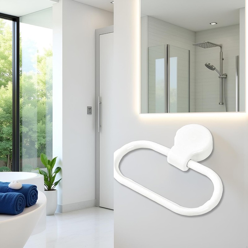 Hand Towel Ring, Adhesive Towel Holder, Towel Rings for Bathroom