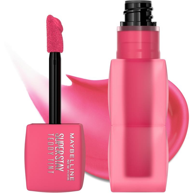 Super Stay Teddy Tint, Matte Lipstick, Maybelline:_Coquettish